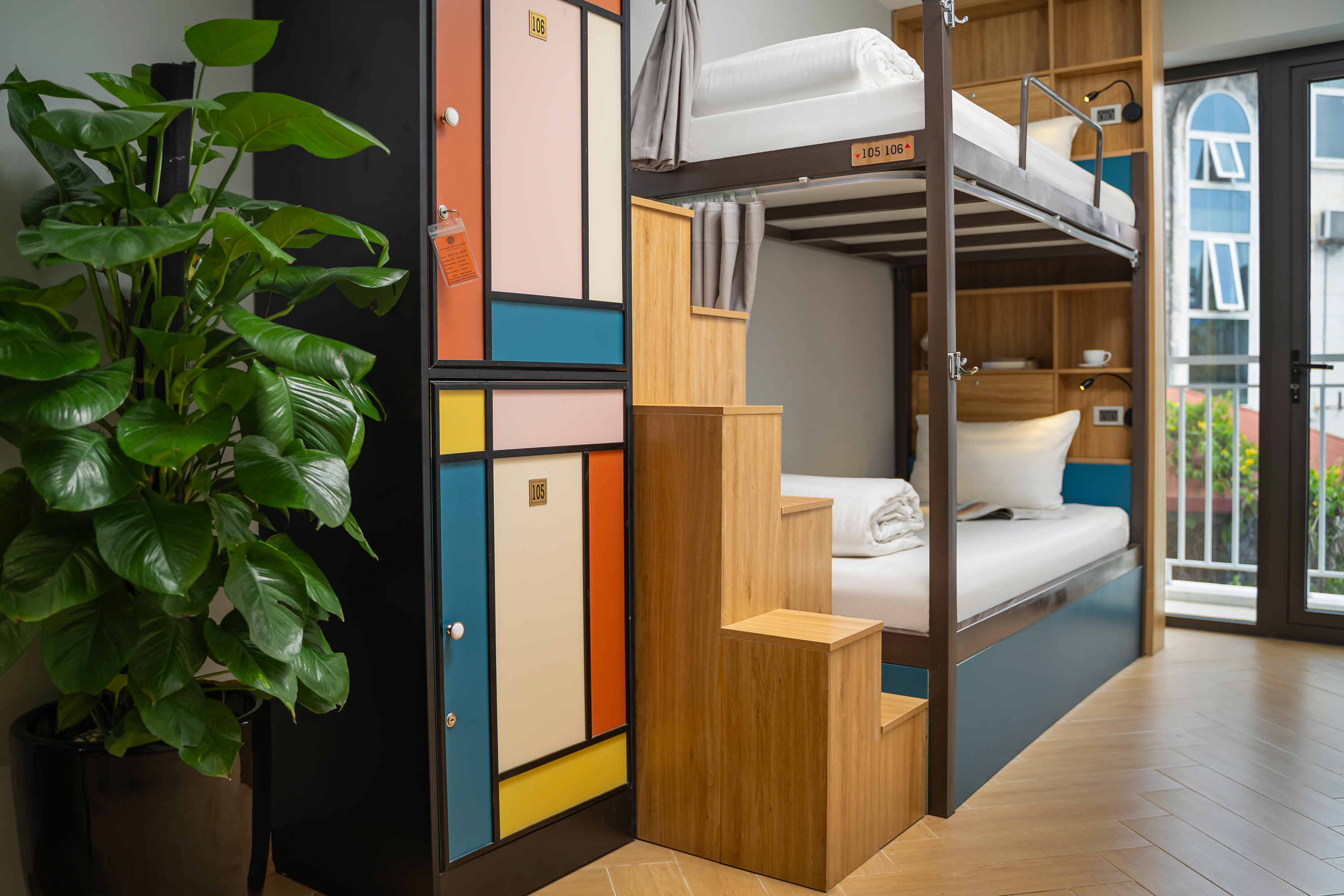 Bed in 6-Bed Mixed Dormitory Room